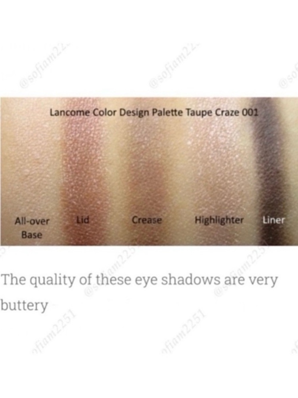 💗NEW!💗Lancôme 100 Taupe Craze Color Design Eyeshadow Palette BRAND NEW! - Picture 2 of 9